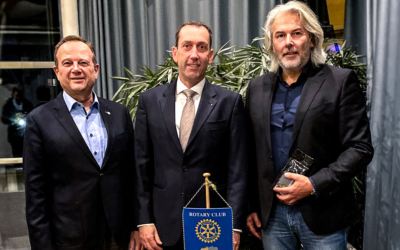 Emodrom Chef besucht Rotary Club Hockenheim